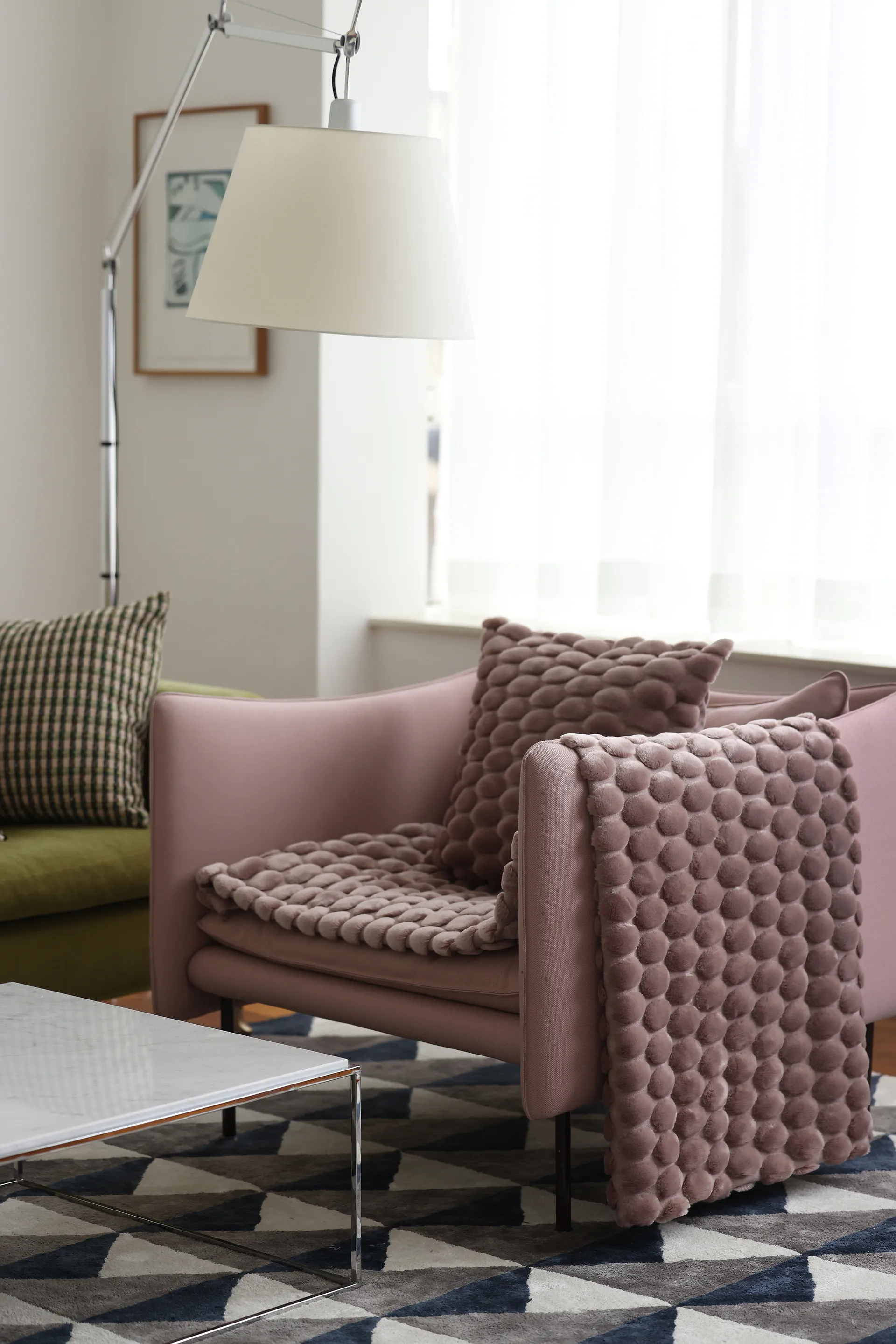 Egg Collection putetrekk 50x50 cm, Rosa Ceannis