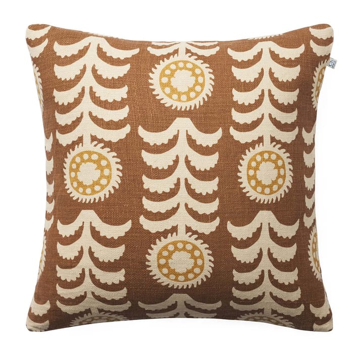 Alok putetrekk 50 x 50 cm - Taupe-spicy yellow - Chhatwal & Jonsson
