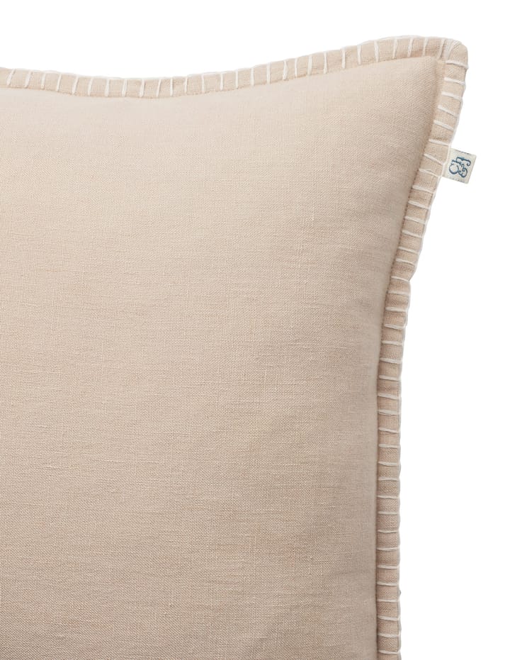 Arun putetrekk 50 x 50 cm, Tan-off white Chhatwal & Jonsson