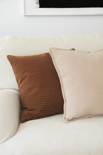 Arun putetrekk 50 x 50 cm - Tan-off white - Chhatwal & Jonsson