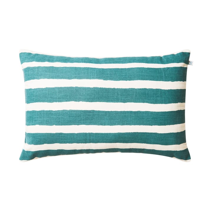 Block Stripe utendørspute 40x60 cm, Heaven blue-off white Chhatwal & Jonsson
