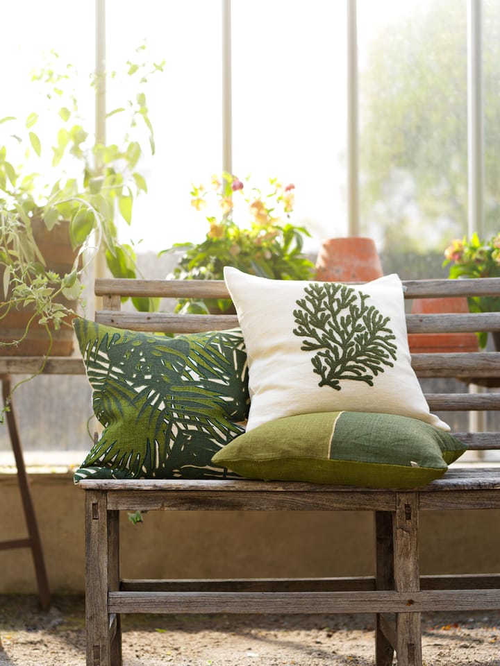 Coral putetrekk 50 x 50 cm, Cactus green Chhatwal & Jonsson