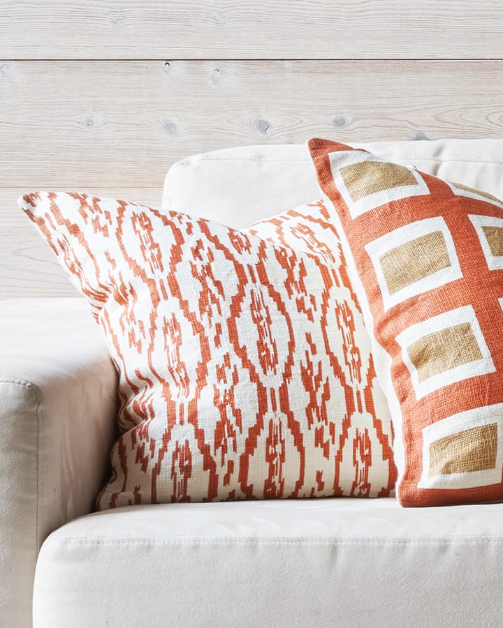 Deccan putetrekk 50x50 cm, Apricot Orange Chhatwal & Jonsson