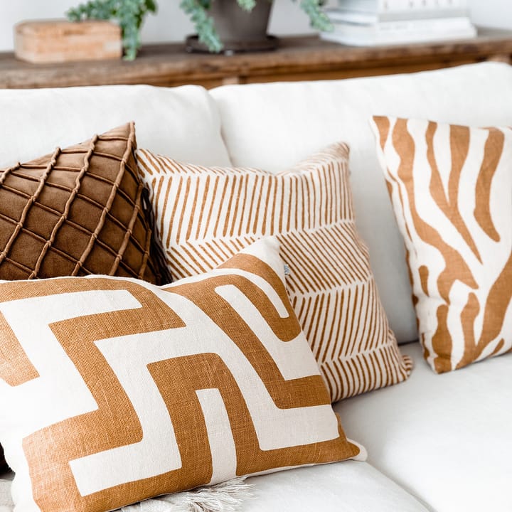 Deva putetrekk 50 x 50 cm, Cognac Chhatwal & Jonsson
