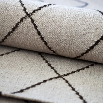 Diamond teppe - Dark grey/off-white, 184 x 280 cm - Chhatwal & Jonsson