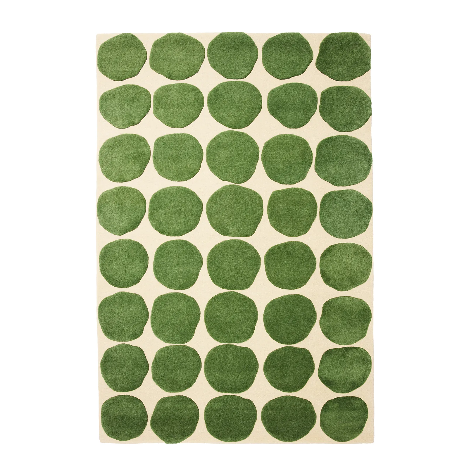 Dots teppe, Khaki-cactus green 180 x 270 cm Chhatwal & Jonsson