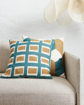 Hawa putevar 50 x 50 cm - Heaven Blue/Khaki - Chhatwal & Jonsson