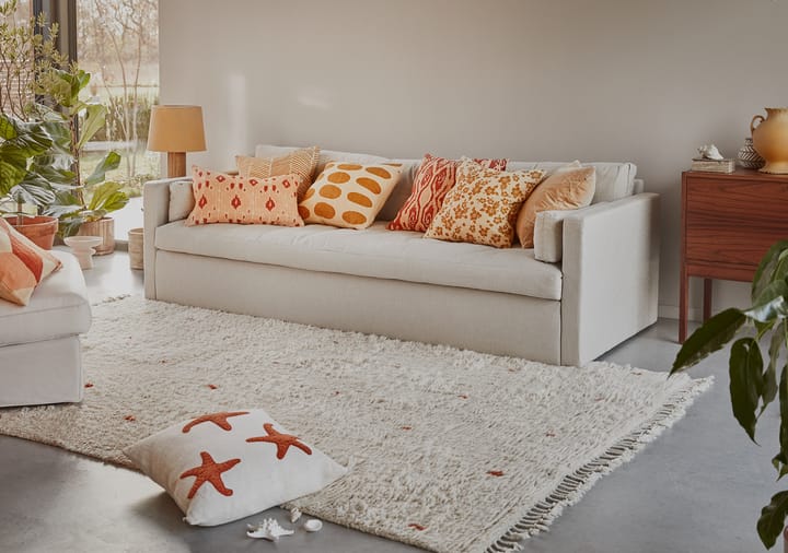 Hawa putevar 50 x 50 cm, Light beige-apricot-rose Chhatwal & Jonsson