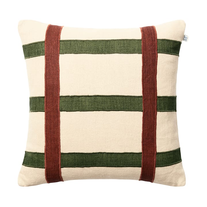 Kiran putetrekk 50 x 50 cm - Terrakotta-Cactus Green - Chhatwal & Jonsson