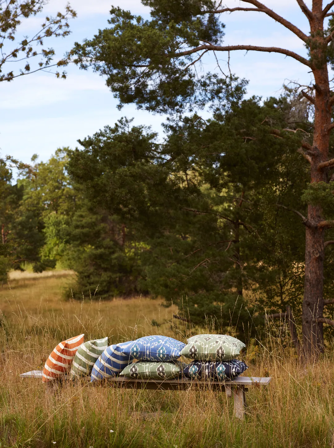 Kochi pyntepute, Blue-heaven blue, 50x50 cm Chhatwal & Jonsson