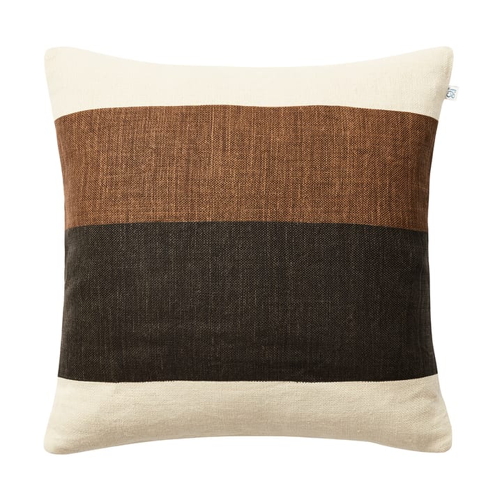 Kumar putetrekk 50 x 50 cm - Taupe-Dark Brown - Chhatwal & Jonsson