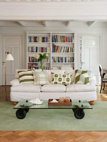 Lalit putetrekk 40x60 cm - Aqua-lime-cactus green - Chhatwal & Jonsson