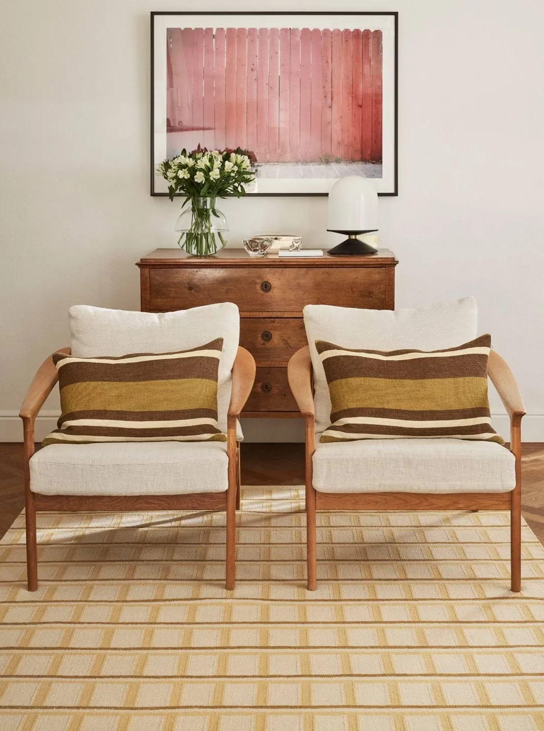 Mysore ullteppe, Off White-Masala Yellow-Yellow, 230x320 cm Chhatwal & Jonsson