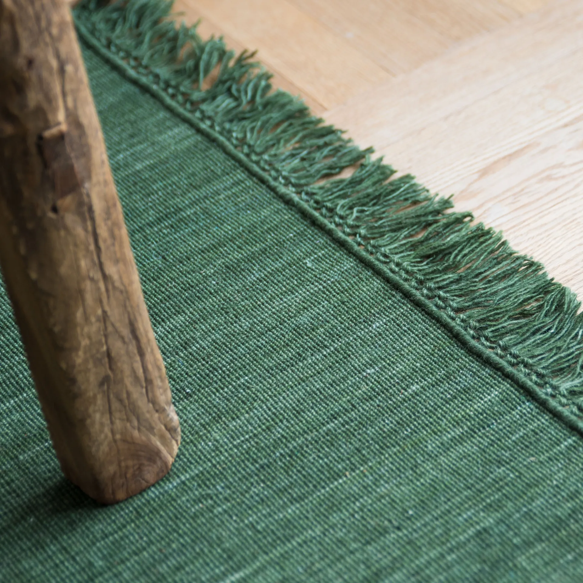 Nanda gulvteppe 170x240 cm, Green melange Chhatwal & Jonsson