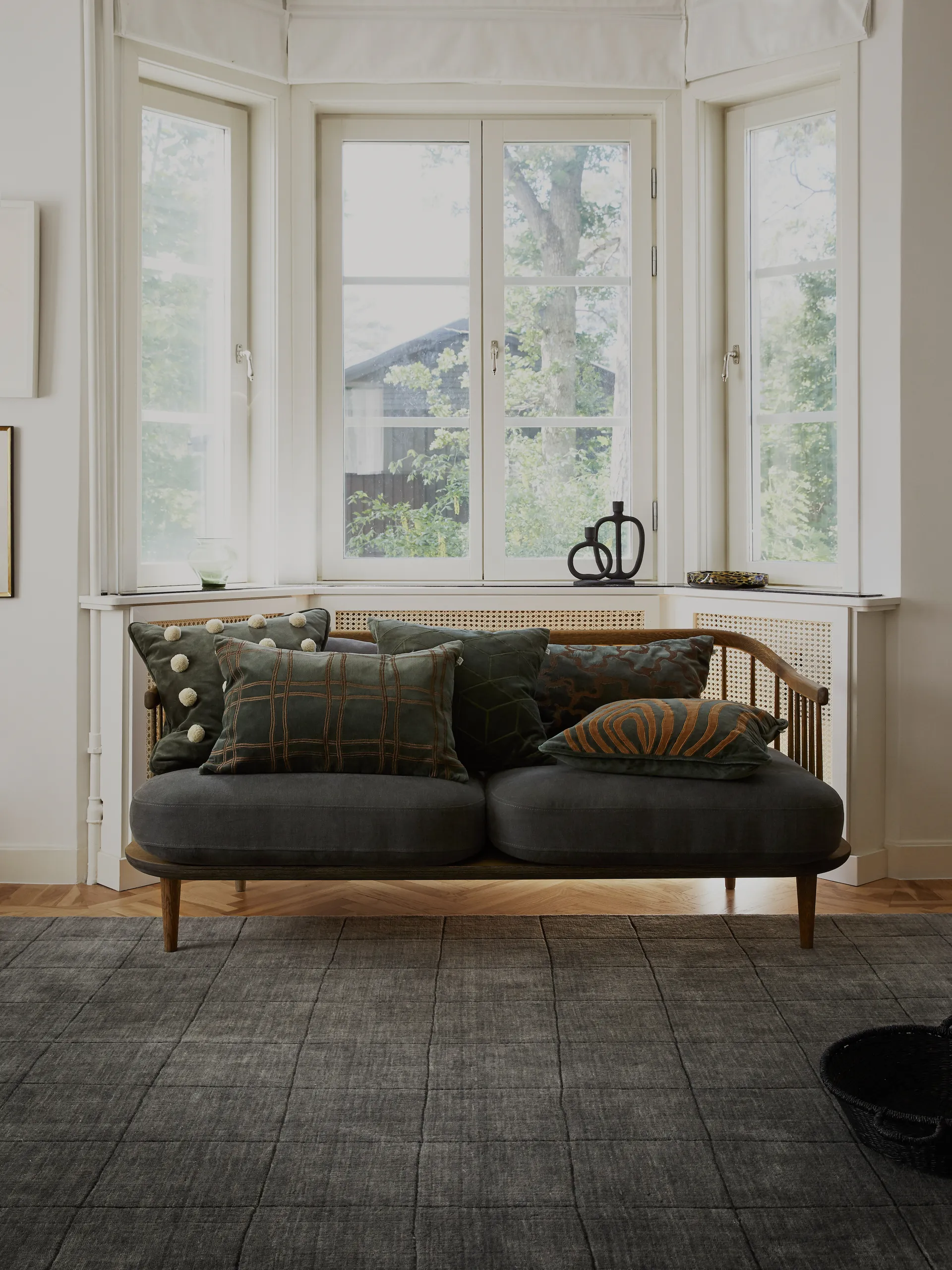 Nari ullteppe 200x300 cm, Light grey Chhatwal & Jonsson