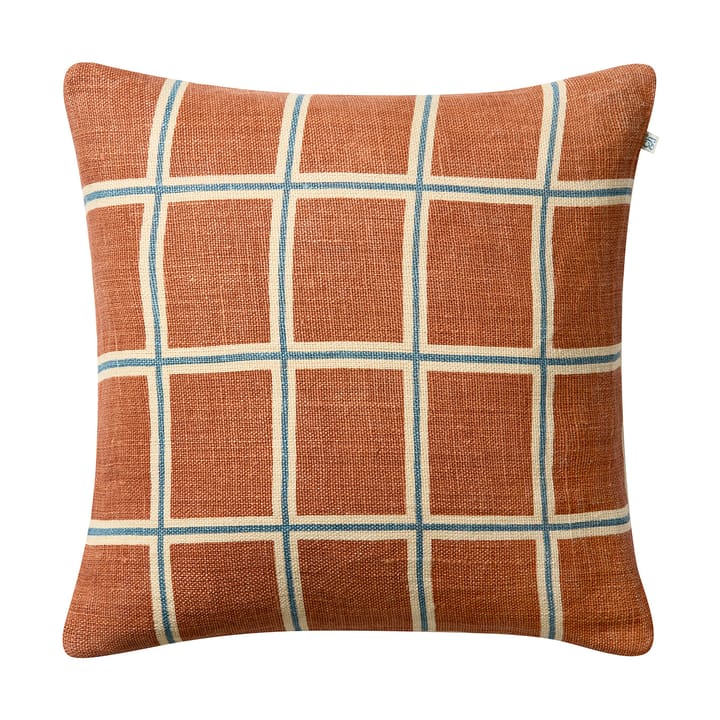 Raha putetrekk 50x50 cm - Apricot orange-heaven blue - Chhatwal & Jonsson