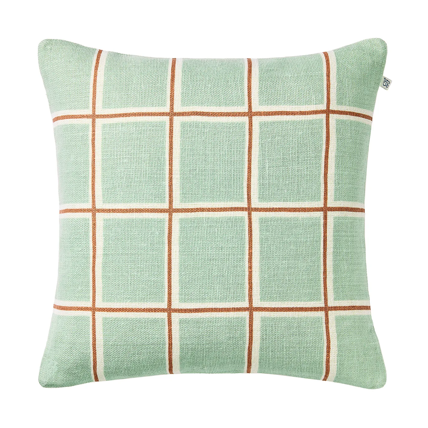 Raha putetrekk 50x50 cm, Aqua-apricot orange Chhatwal & Jonsson