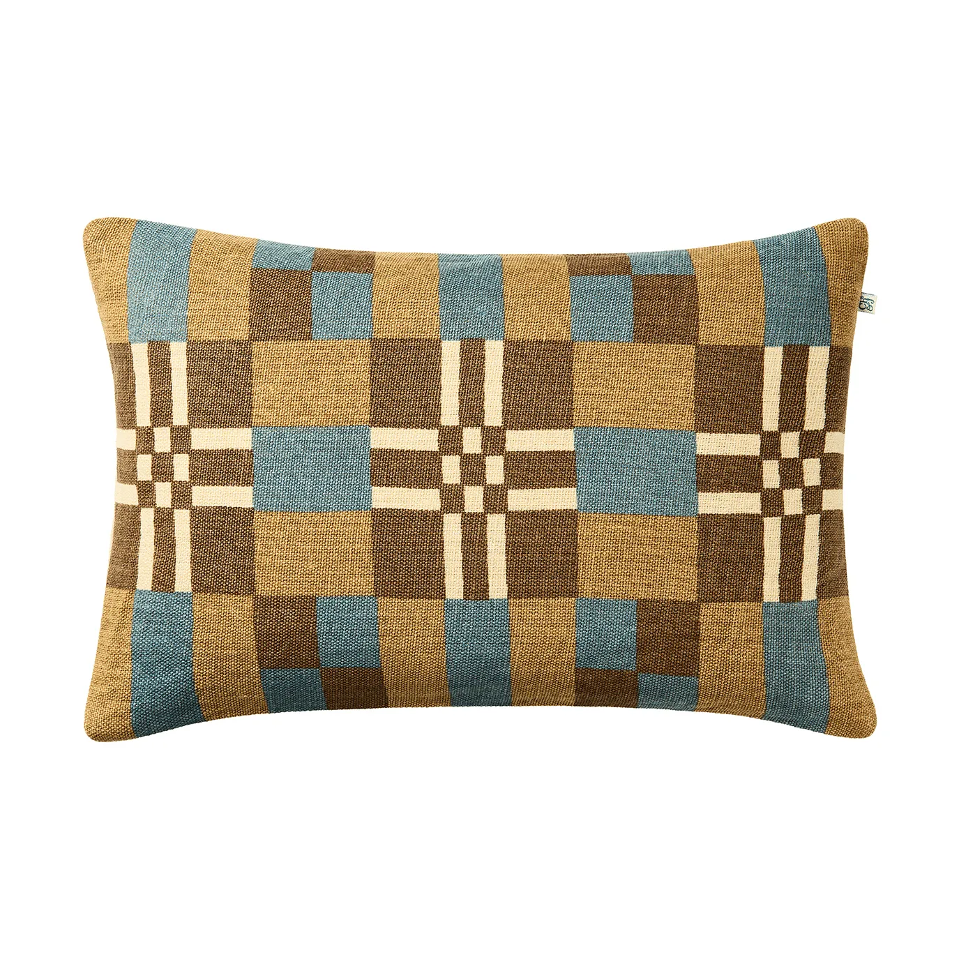 Ravi putetrekk, Khaki-Heaven Blue-Taupe, 40x60 cm Chhatwal & Jonsson