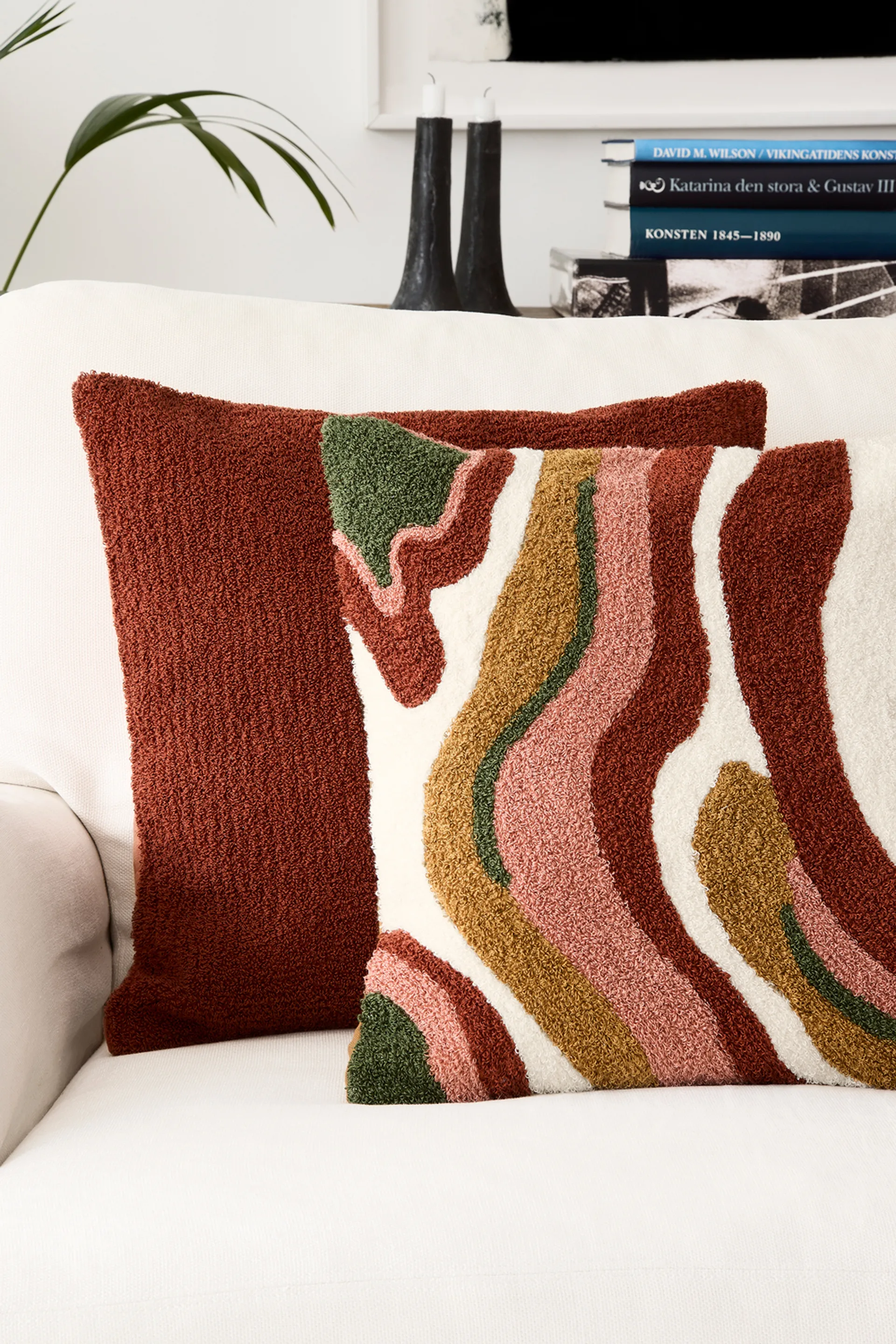 Sagar putetrekk 50 x 50 cm, Rust-rose Chhatwal & Jonsson