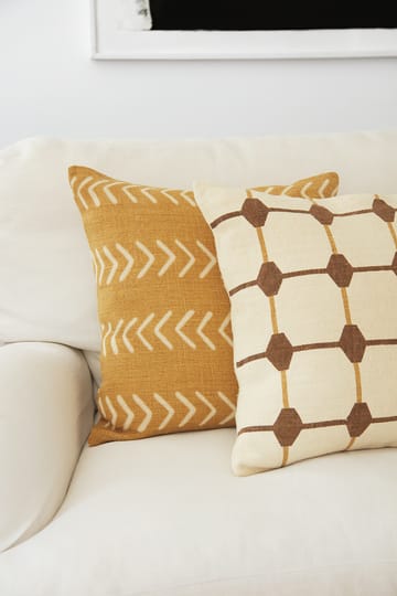 Tara putetrekk 50 x 50 cm - Spicy yellow - Chhatwal & Jonsson