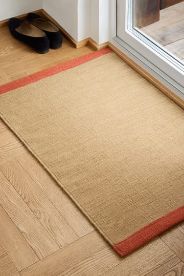 Traceable Tarun dørmatte 60 x 90 cm - Beige Rust - Chhatwal & Jonsson