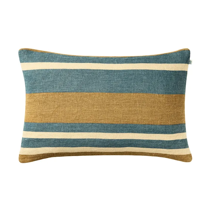 Vera putetrekk - Khaki-Heaven Blue, 40x60 cm - Chhatwal & Jonsson