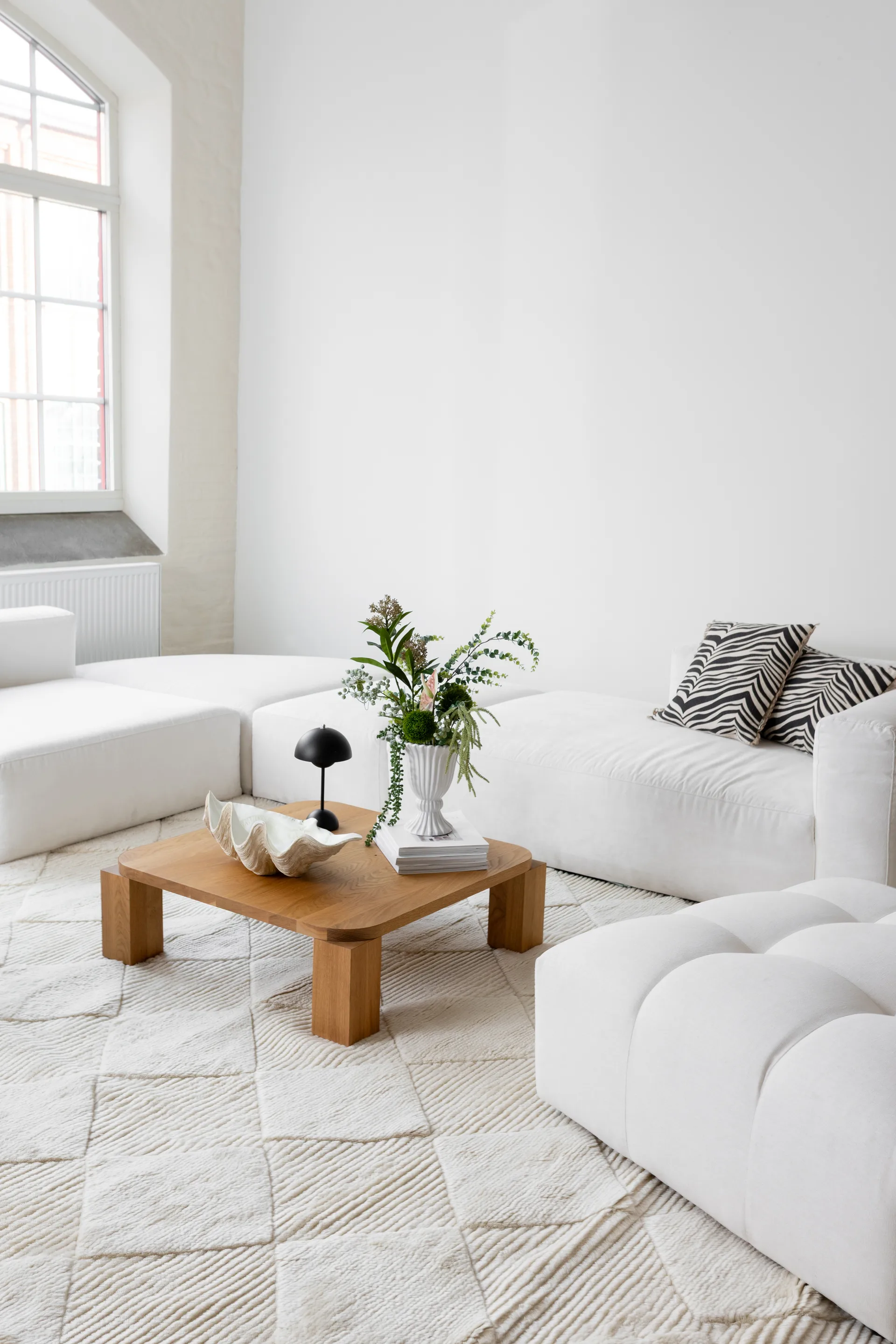 Berber teppe, Ivory, 200x300 cm Classic Collection