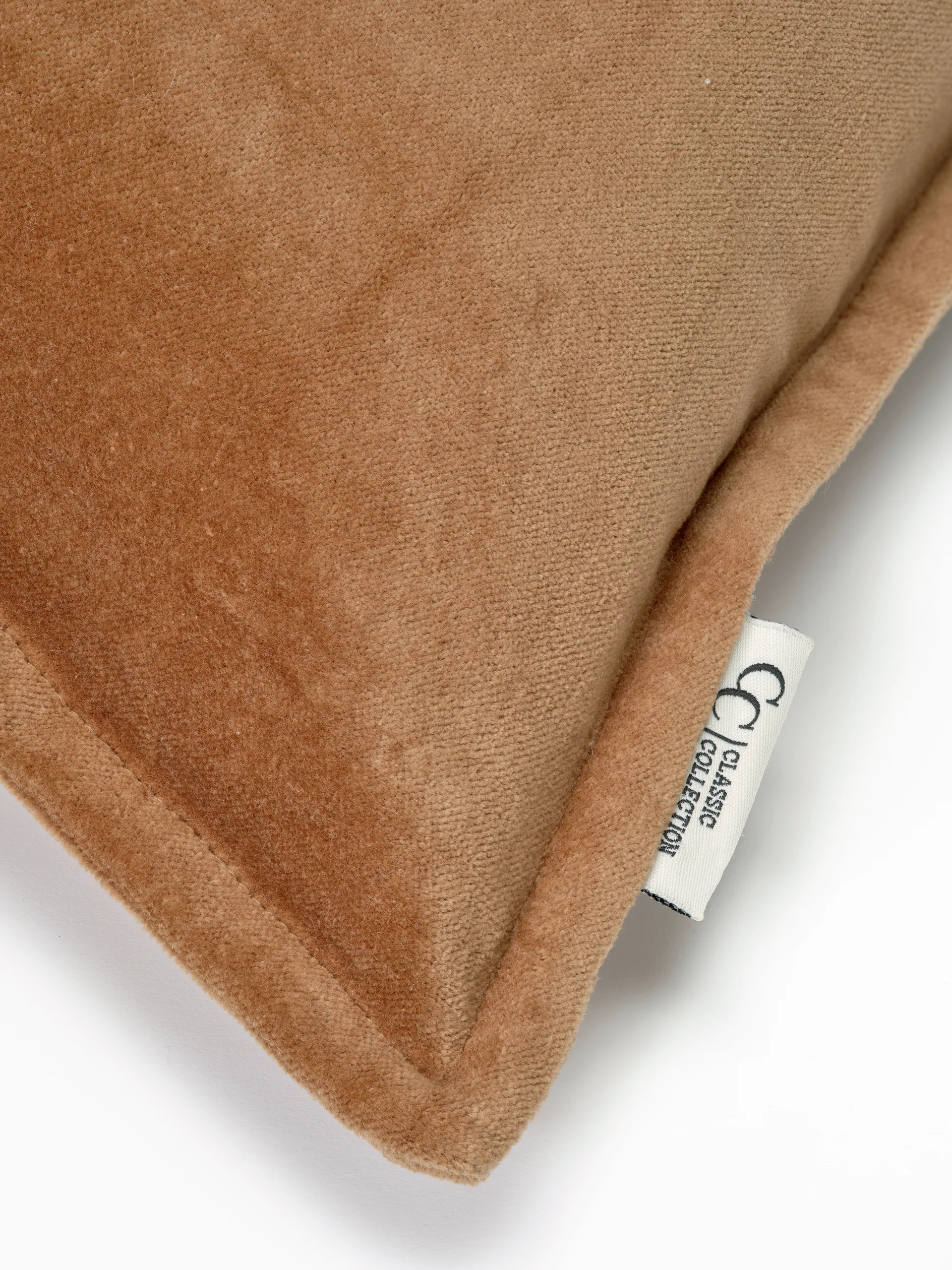 Classic Velvet putetrekk 50x50 cm, Brown Classic Collection
