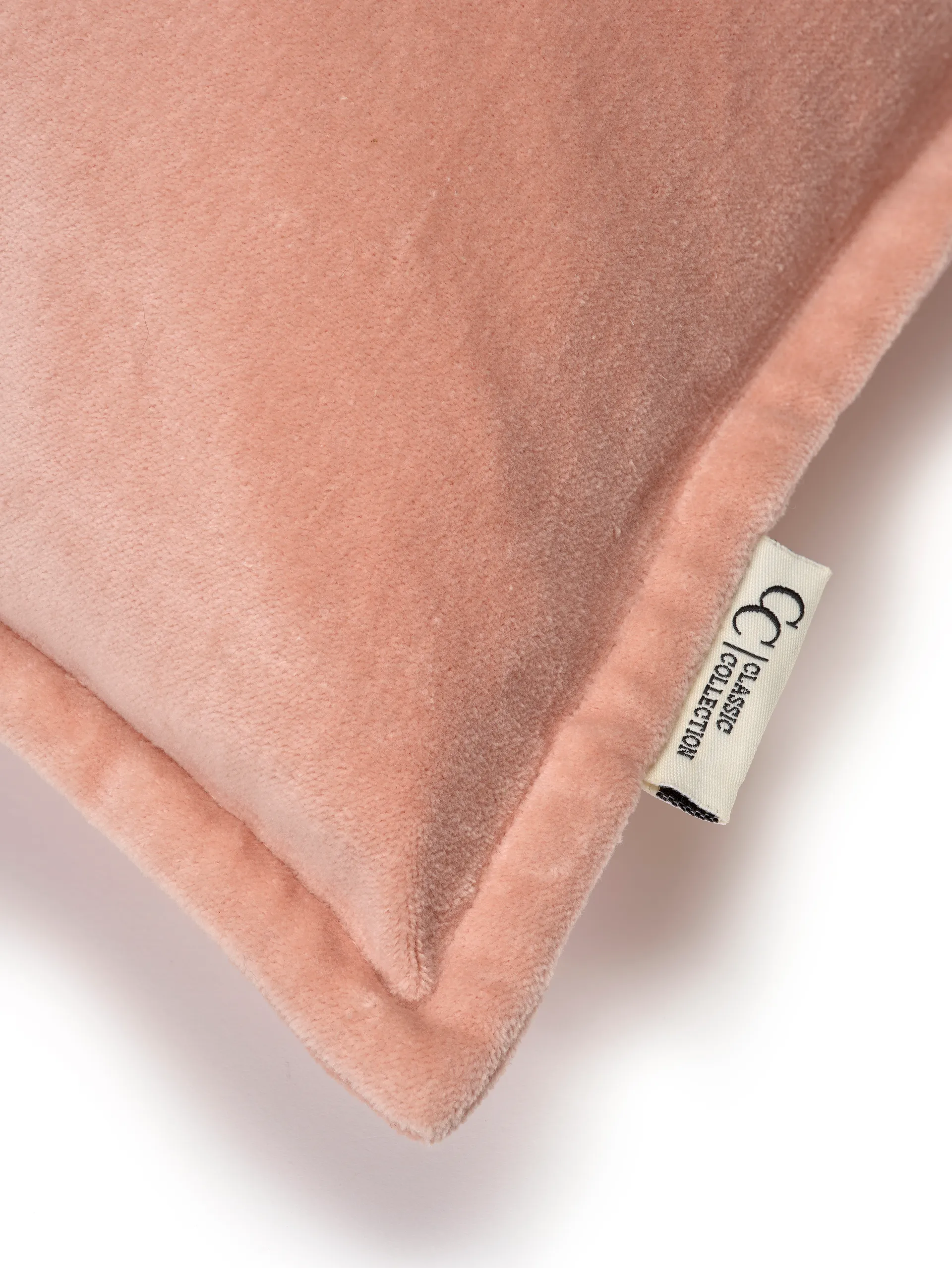 Classic Velvet putetrekk 50x50 cm, Coral Classic Collection