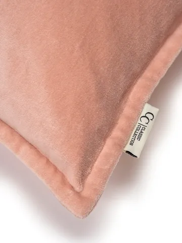 Classic Velvet putetrekk 50x50 cm - Coral - Classic Collection