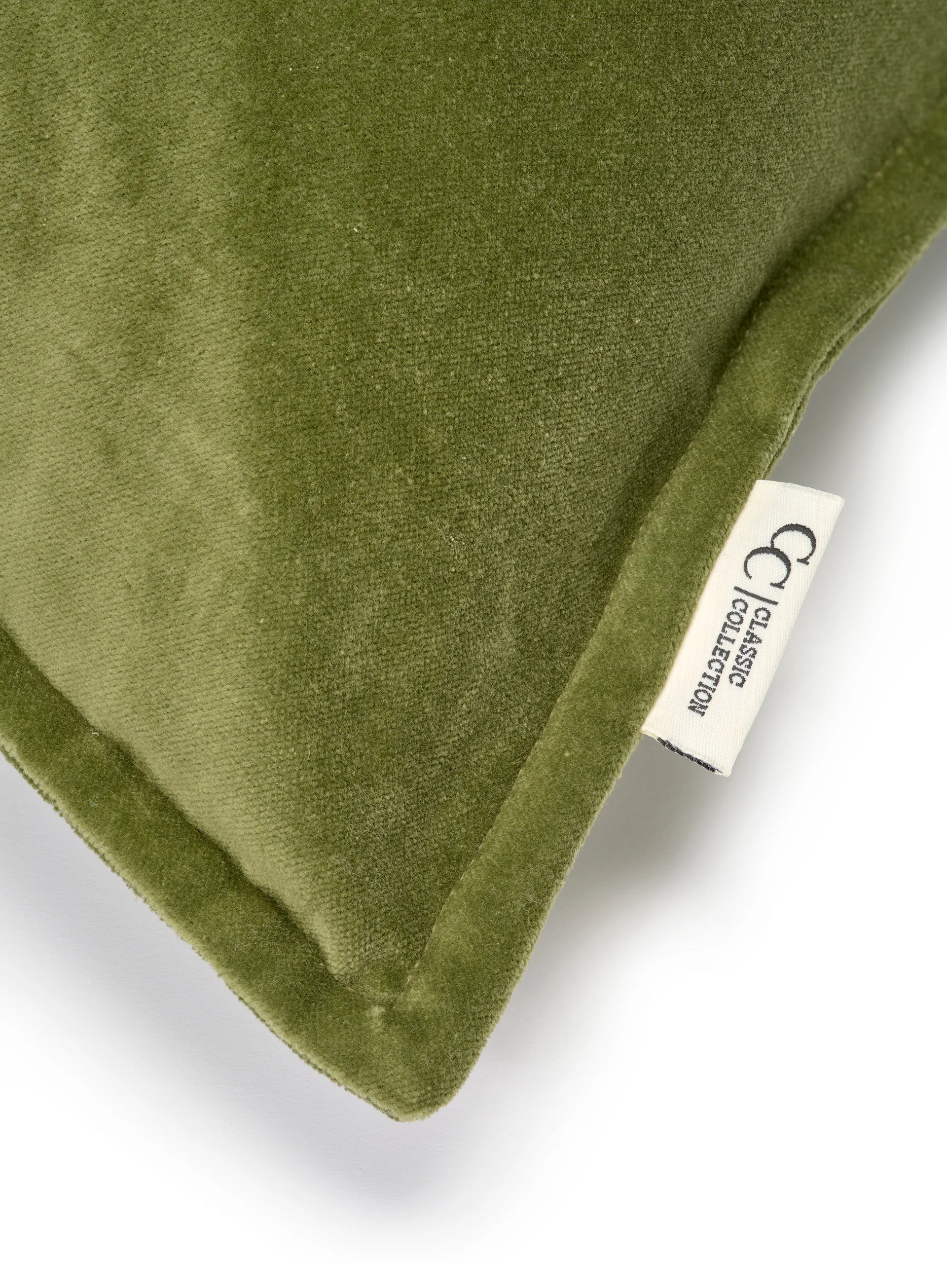 Classic Velvet putetrekk 50x50 cm, Green Classic Collection