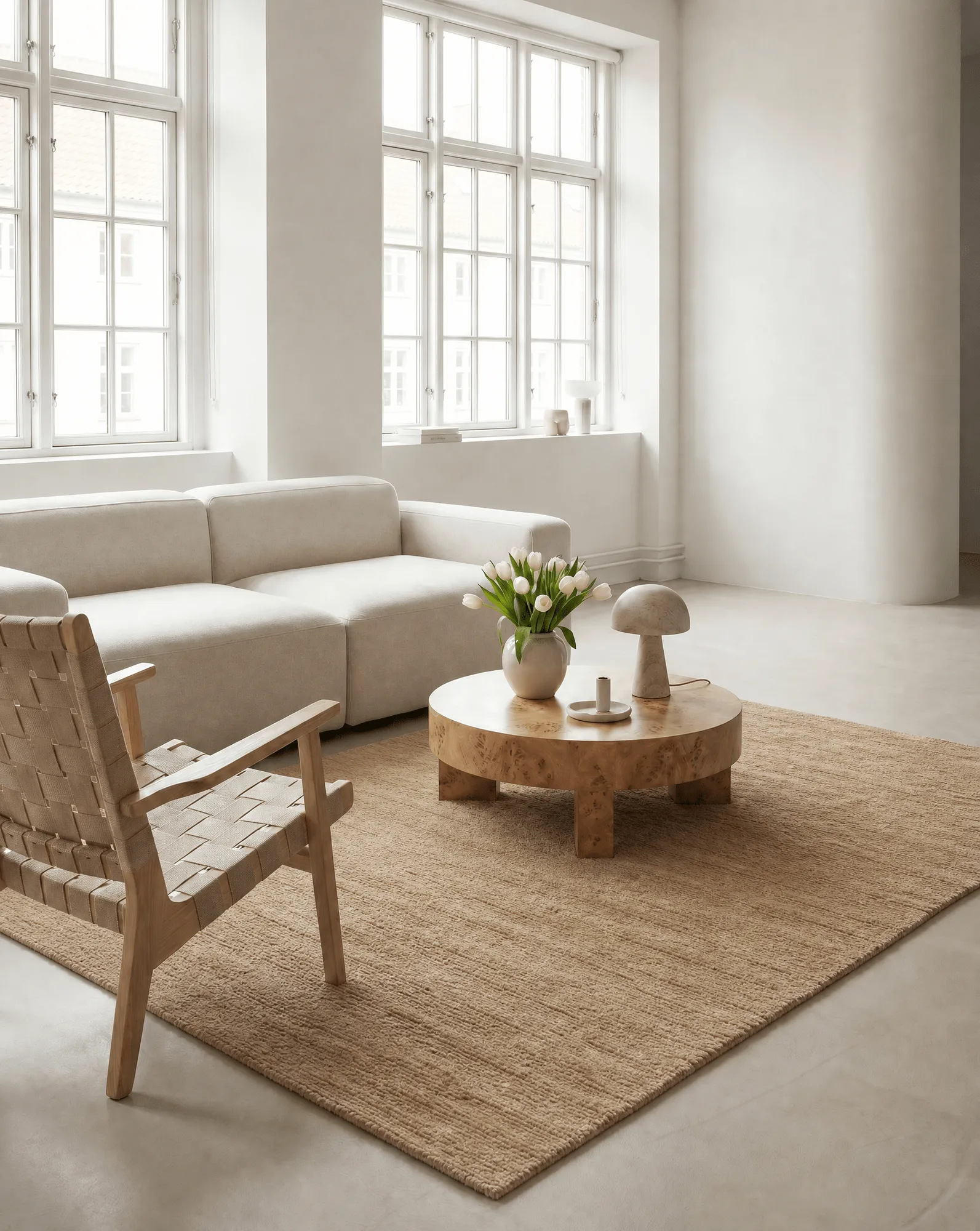 Dune ullteppe, Wheat, 200x300 cm Classic Collection