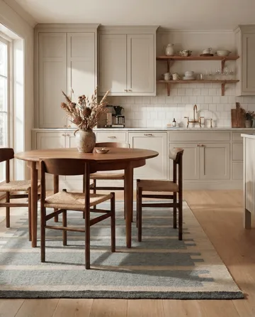 Falsterbo ullteppe - Blue, 230x330 cm - Classic Collection