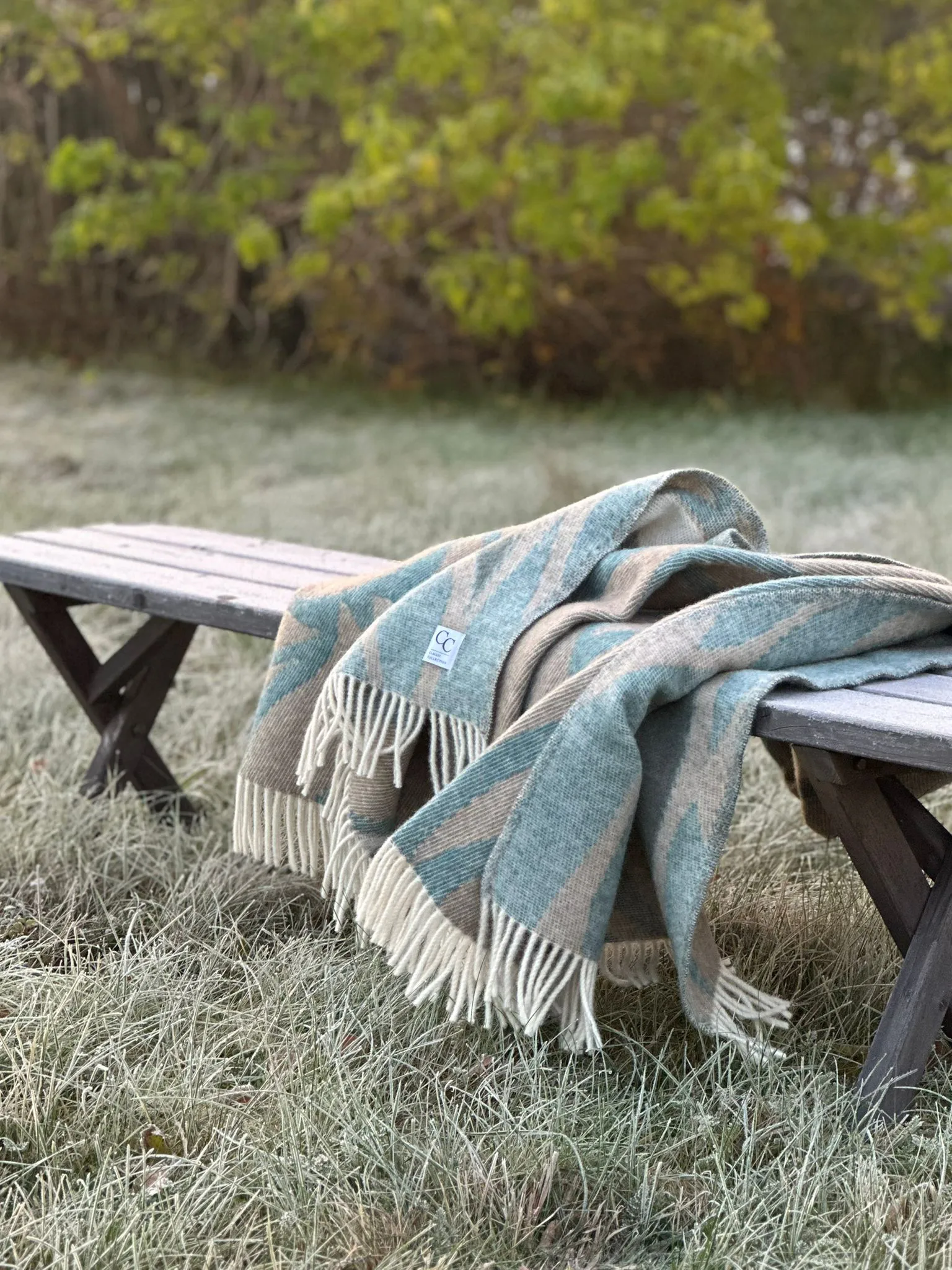 Folia pledd 130x180 cm, Teal Classic Collection