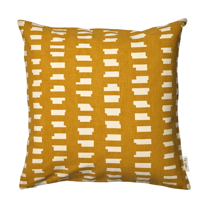 Ikat Block putetrekk 50x50 cm - Yellow - Classic Collection