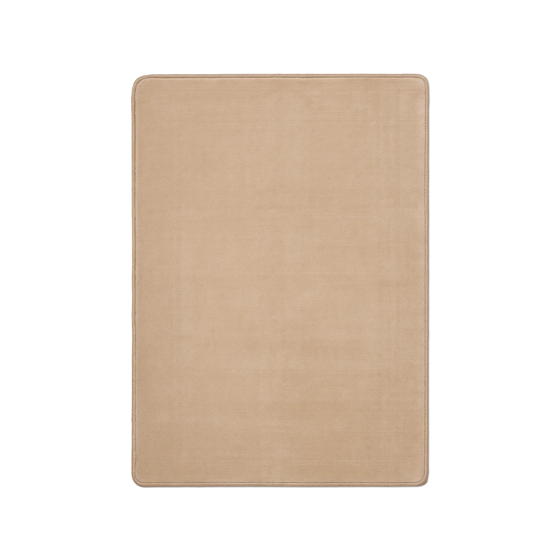 Lobby teppe med kantsøm, Beige, 140x200 cm Classic Collection