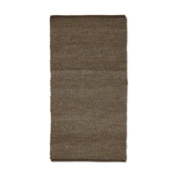 Merino løper - Brun, 80x150 cm - Classic Collection