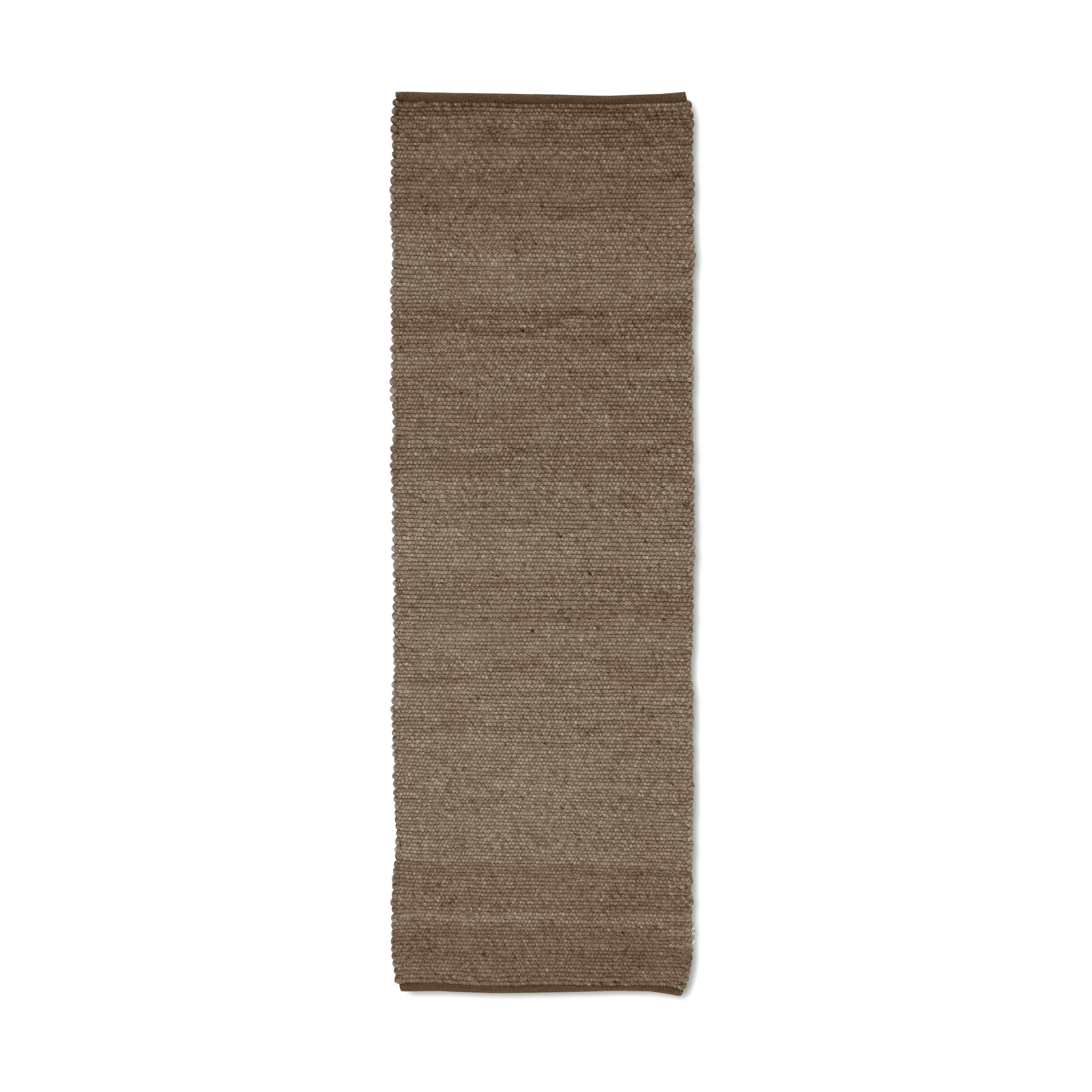 Merino løper, Brun, 80x250 cm Classic Collection