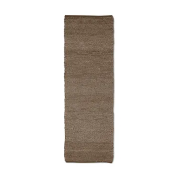 Merino løper - Brun, 80x250 cm - Classic Collection