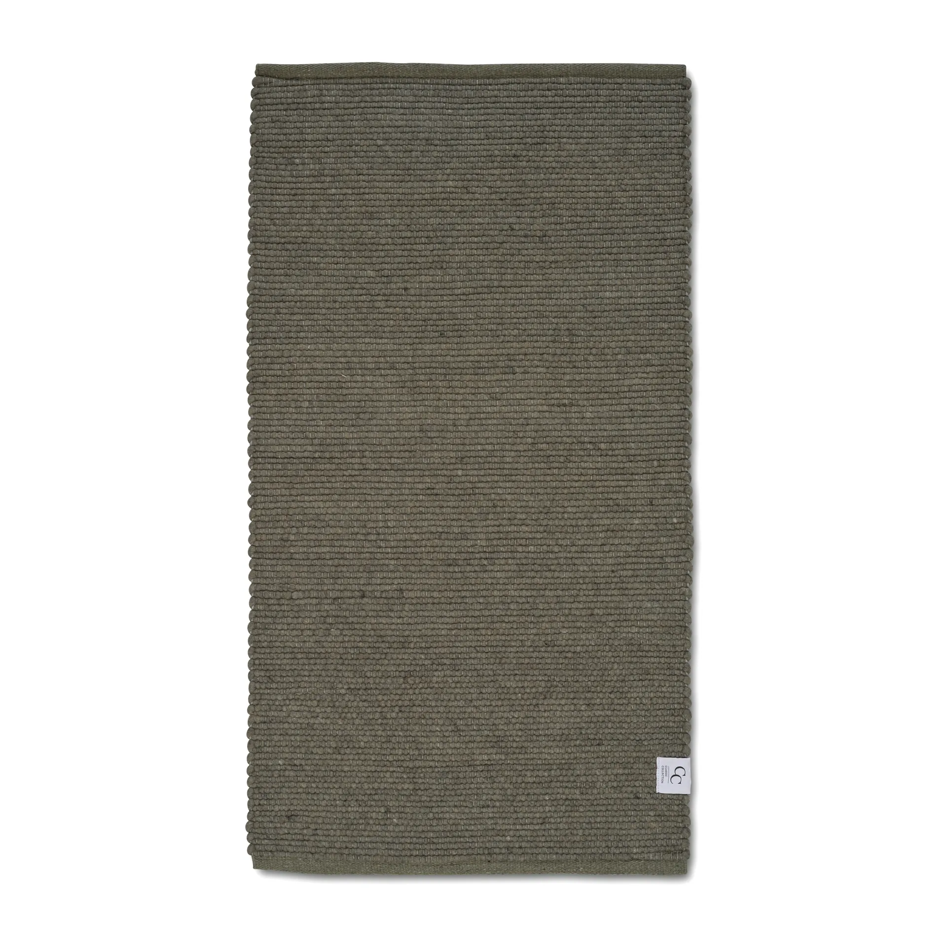 Merino løper, Dark green, 80 x 150 cm Classic Collection