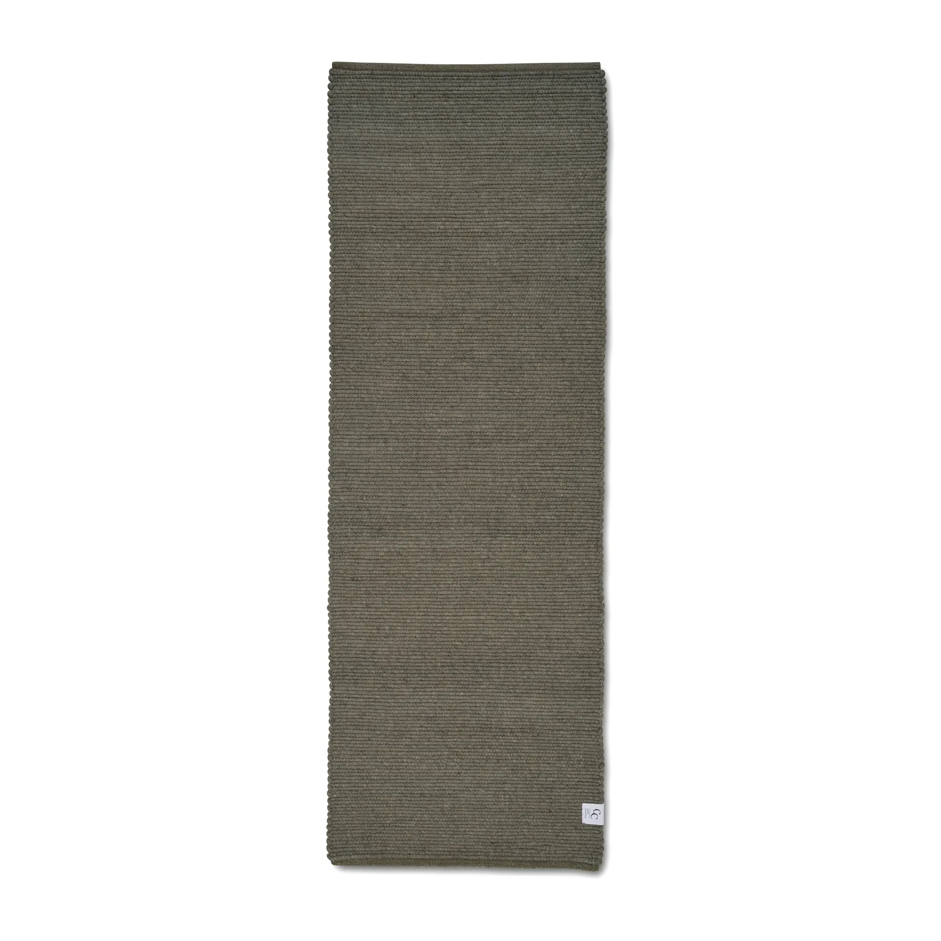 Merino løper, Dark green, 80 x 250 cm Classic Collection
