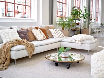 Merino ullteppe - Oat, 200x300 cm - Classic Collection