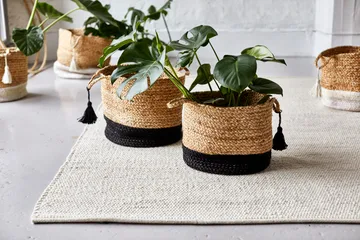 Merino ullteppe - Oat, 200x300 cm - Classic Collection