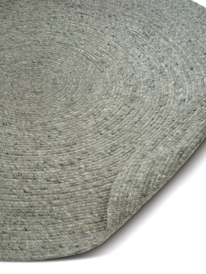 Merino ullteppe rund Ø200 cm, Green Classic Collection