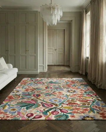 Pomegranate teppe - Hvit-multi, 250x350 cm - Classic Collection