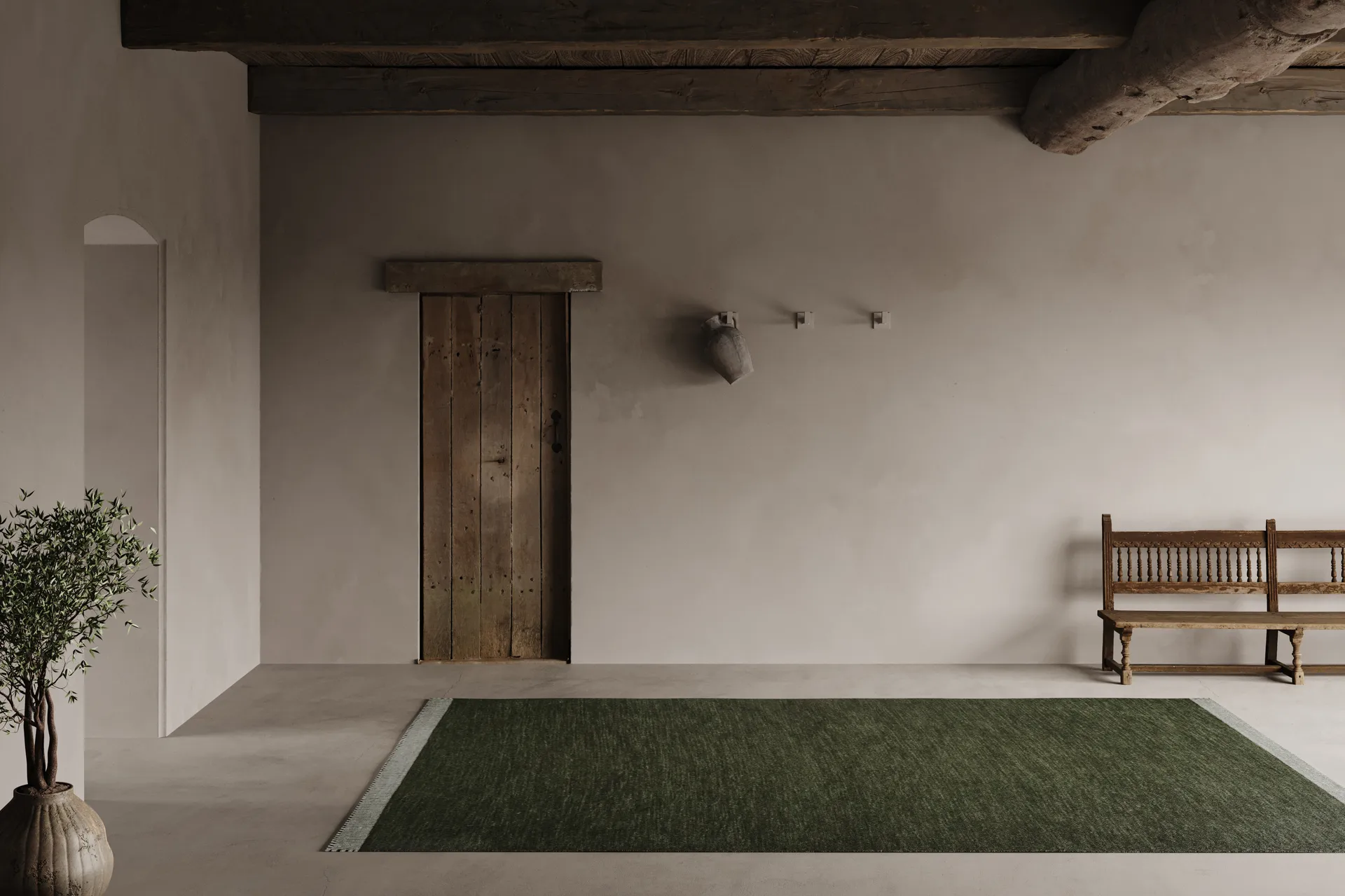 Pure teppe, Green, 170x230 cm Classic Collection