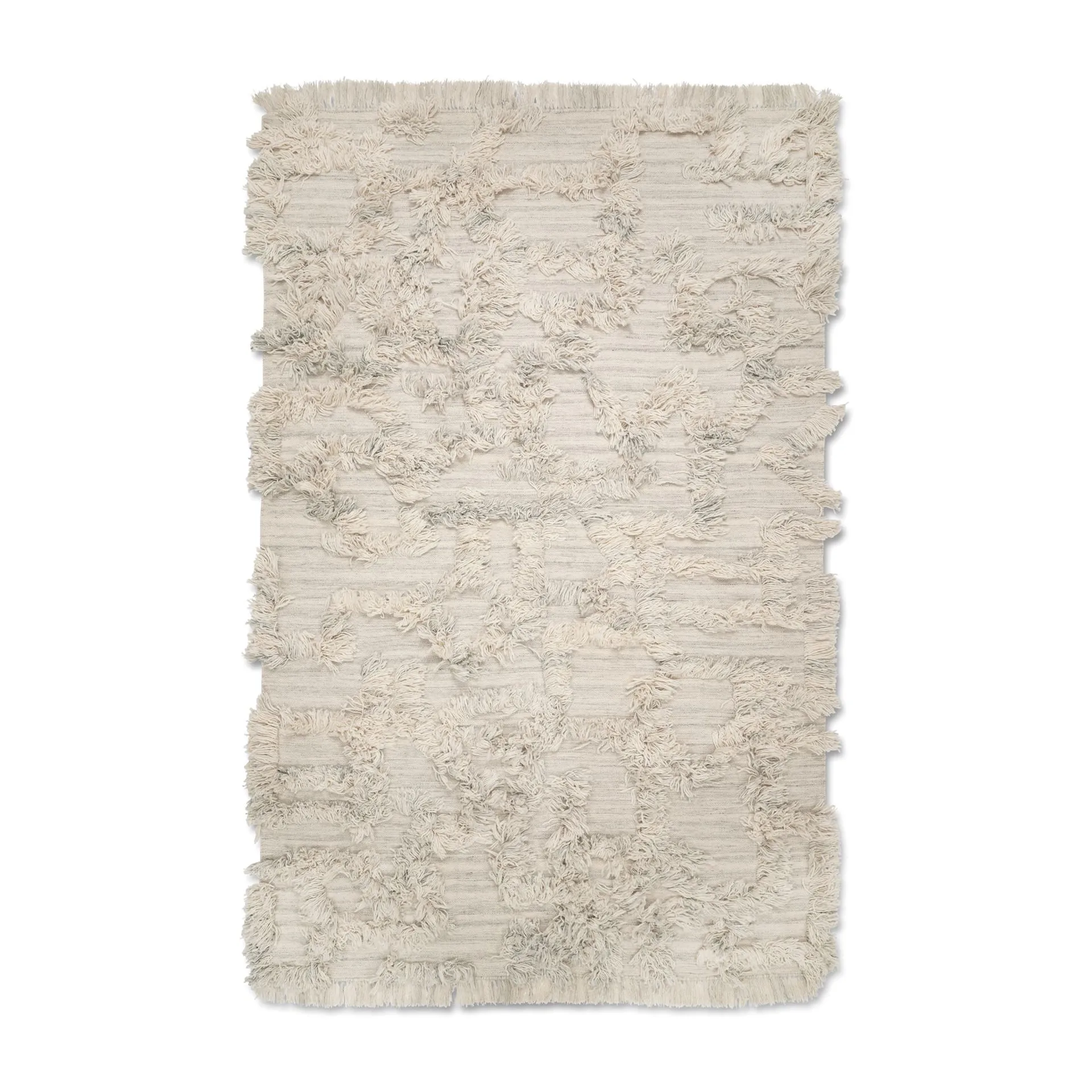 Rio ullteppe 200 x 300 cm, Ivory melange Classic Collection