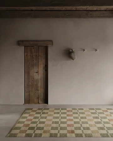 Rutvik teppe - Grønn, 200x300 cm - Classic Collection