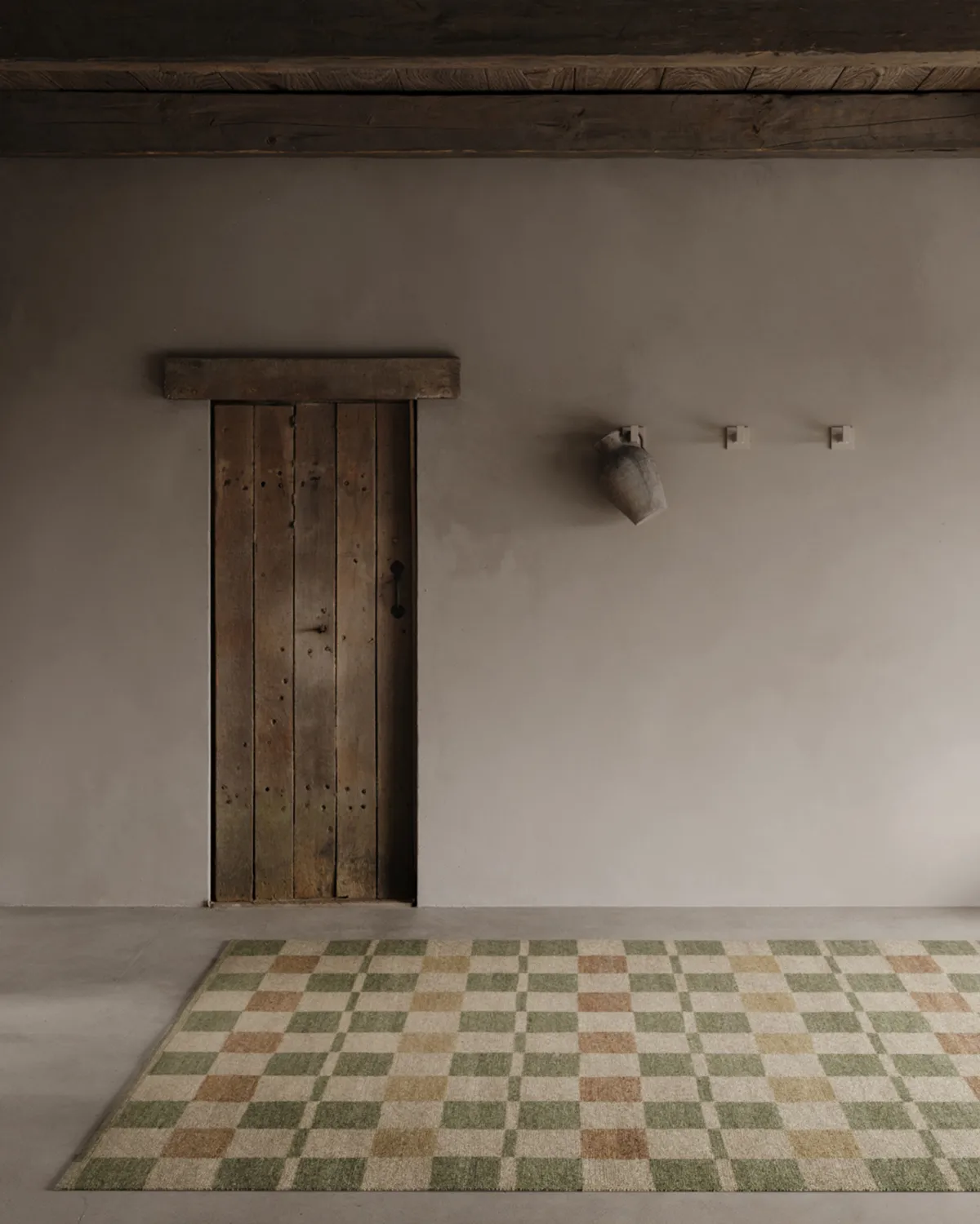 Rutvik teppe, Grønn, 250x350 cm Classic Collection