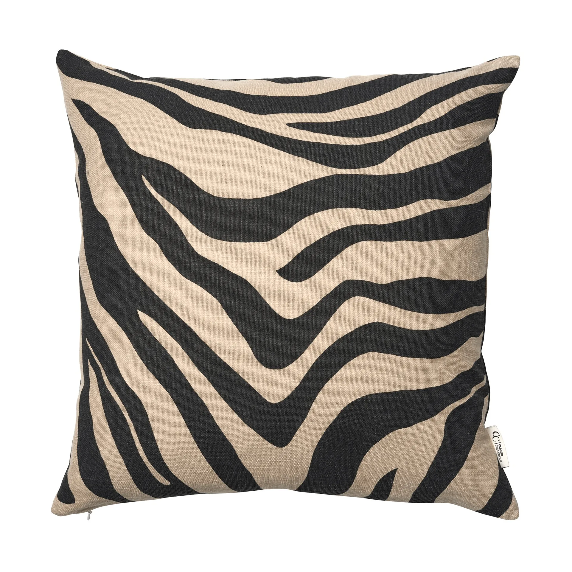 Savannah putetrekk, Beige-svart, 50x50 cm Classic Collection